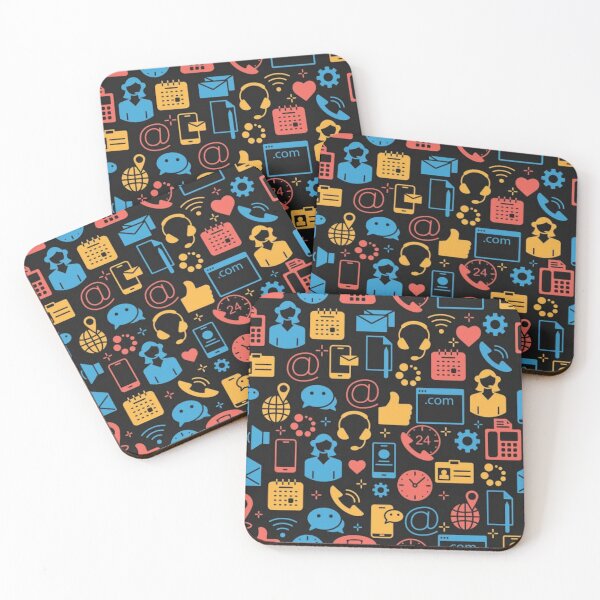 Item preview, Social Sites Theme pattern designed and sold by Ajayk27.