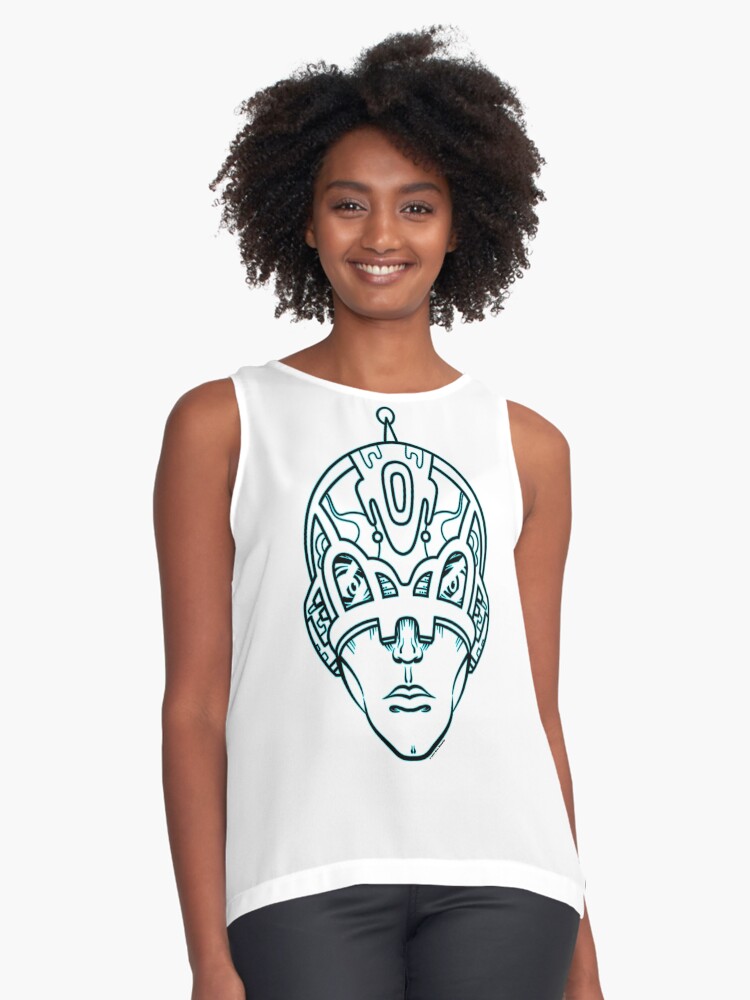 Item preview, Sleeveless Top designed and sold by sadmachine.