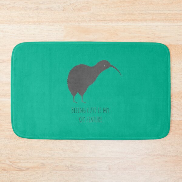 Item preview, Sweet kiwi bird - turquoise designed and sold by KiwiBrush.