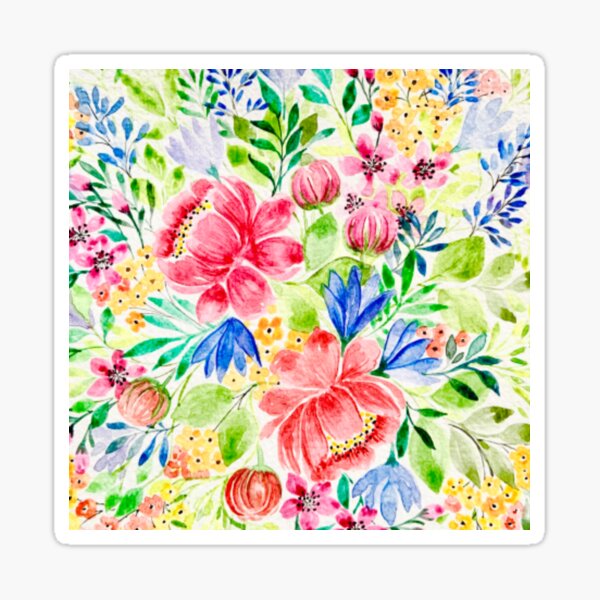Floral Pattern Sticker