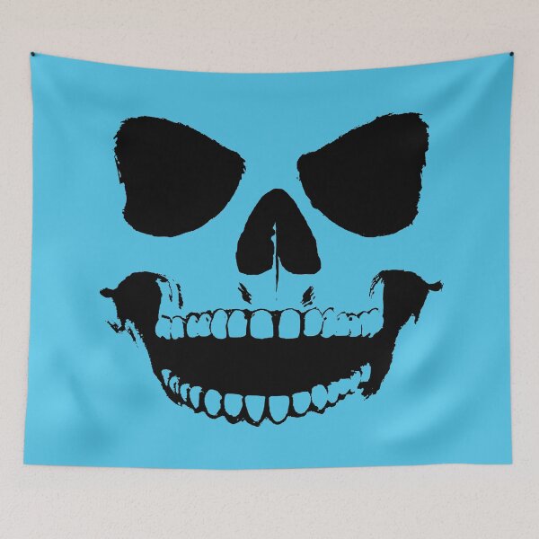 Item preview, Laughing Skull - Blue - S6 designed and sold by QuarterMoon.