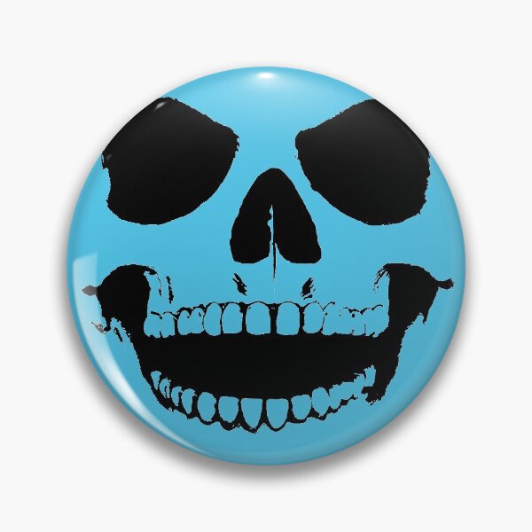 Item preview, Laughing Skull - Blue - S6 designed and sold by QuarterMoon.