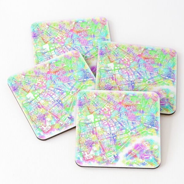 Item preview, Rotterdam Toothbrush Spray Map designed and sold by Data-Driven Map Designs.