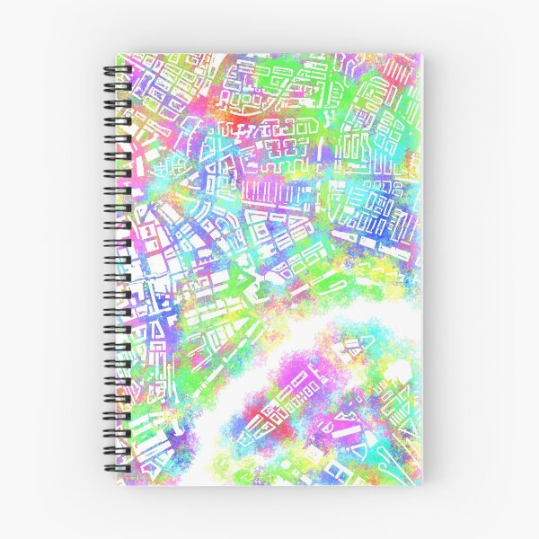 Item preview, Rotterdam Toothbrush Spray Map designed and sold by Data-Driven Map Designs.