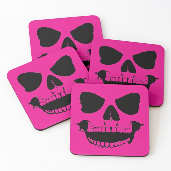 Item preview, Laughing Skull - Pink - S6 designed and sold by QuarterMoon.