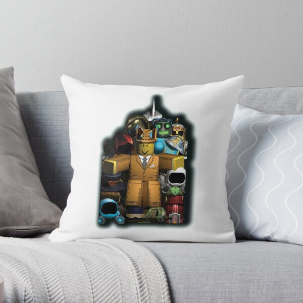 Roblox Characters Pillows Cushions Redbubble - eros roblox hack roblox flee the facility itsfunneh
