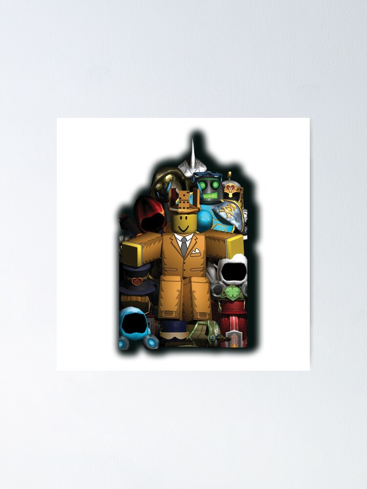 Game Of Roblox Roblox Game Characters Poster By Affwebmm Redbubble - ninja roblox pictures of characters
