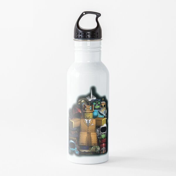 Piggy Roblox Characters Water Bottle Redbubble - tiki island roblox all endings