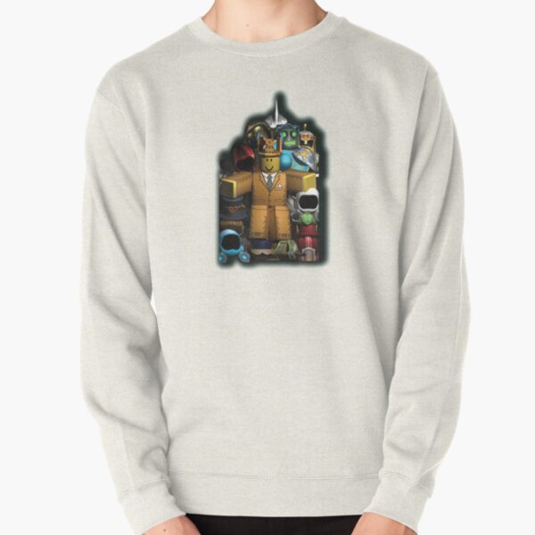 Roblox Game Characters Pullover Sweatshirt By Affwebmm Redbubble - roblox wine glass