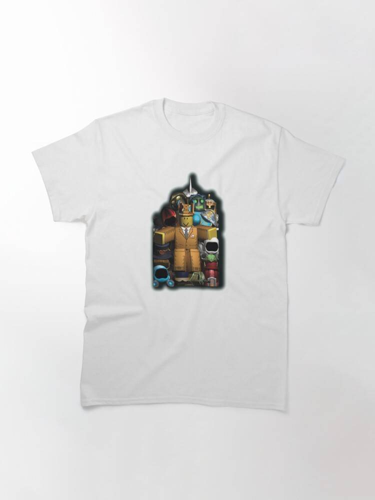 Game Of Roblox Roblox Game Characters T Shirt By Affwebmm Redbubble - roblox clock t shirt