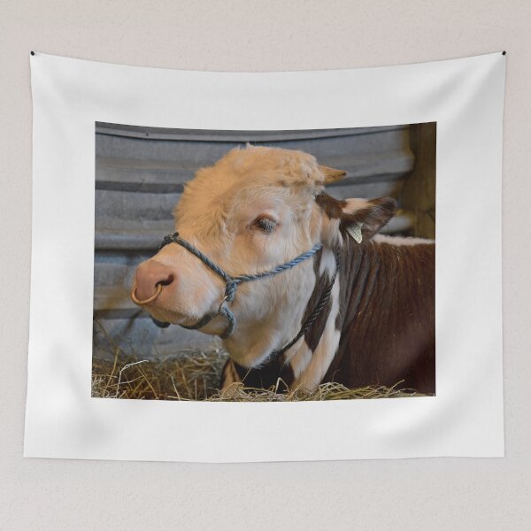 Item preview, Hereford Bull in straw bedding designed and sold by Random Railways.