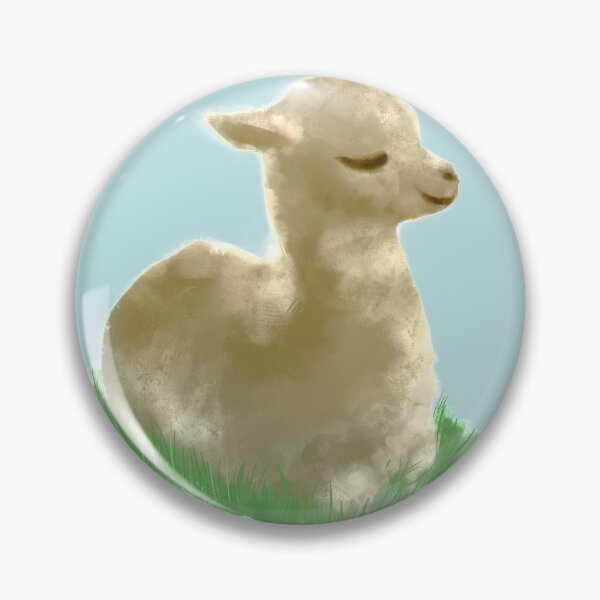 Item preview, Cartoon Baby Alpaca Looking Satisfied designed and sold by stilo29.