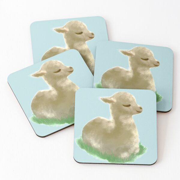 Item preview, Cartoon Baby Alpaca Looking Satisfied designed and sold by stilo29.