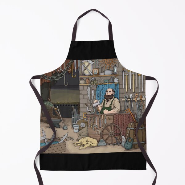 Item preview, Blacksmith in his workshop designed and sold by SleepyMarten.