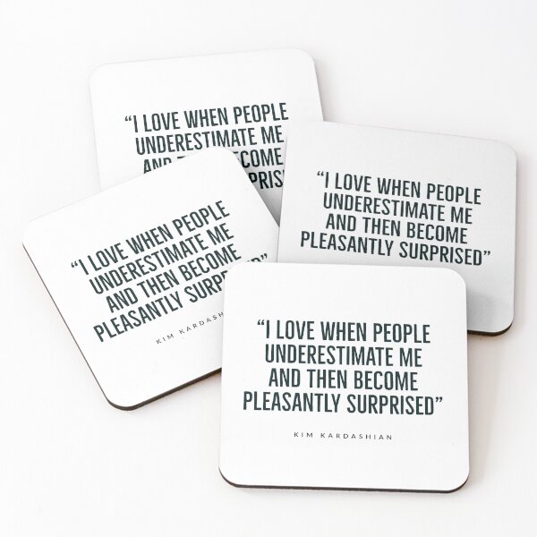 Item preview, QUOTES - KIM KARDASHIAN - FUNNY QUOTES - USA  designed and sold by Tropical Blood.