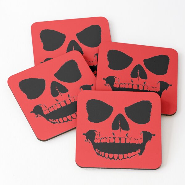 Item preview, Laughing Skull - Red - S6 designed and sold by QuarterMoon.