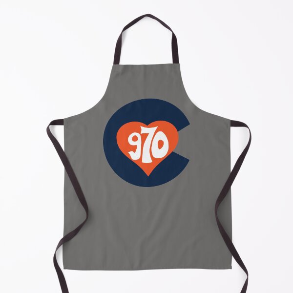 Item preview, Hand Drawn Colorado Heart Flag 970 Area Code Broncos designed and sold by itsrturn.