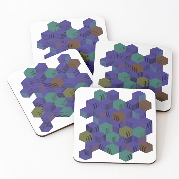 Item preview, Stylish geometric ornament of cubic from lines designed and sold by Nata-V.