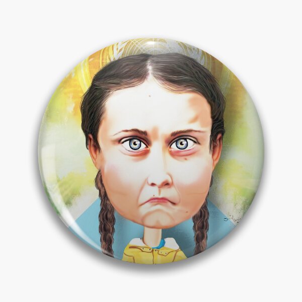 Item preview,  Greta Thunberg United Nation Caricature designed and sold by Iboudesign.