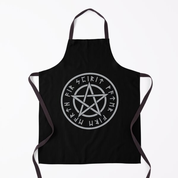 Item preview, Pentagram blanco Wiccan con 5 elementos designed and sold by ColorfulMystic.
