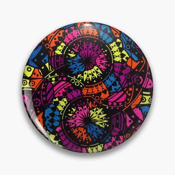 Item preview, Neon Camouflage Mandala designed and sold by GreenVenus.