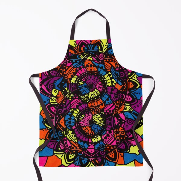 Item preview, Neon Camouflage Mandala designed and sold by GreenVenus.