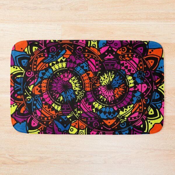 Item preview, Neon Camouflage Mandala designed and sold by GreenVenus.