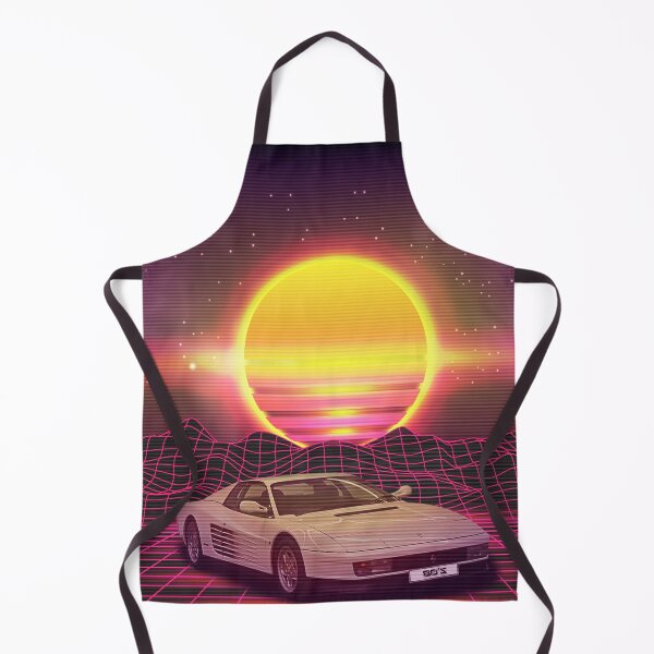 Item preview, Testarossa Synthwave Car designed and sold by yaekus.