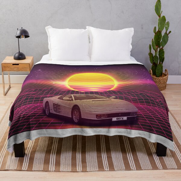 Item preview, Testarossa Synthwave Car designed and sold by yaekus.