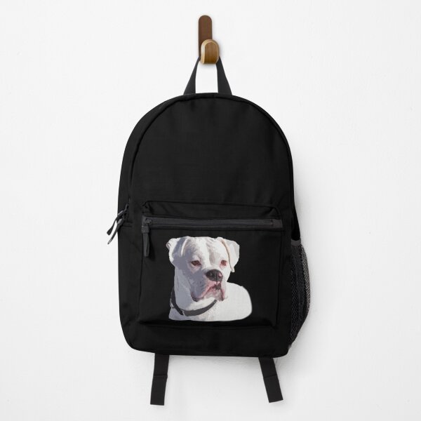 Item preview, All White Boxer Dog Portrait designed and sold by 3QuartersToday.