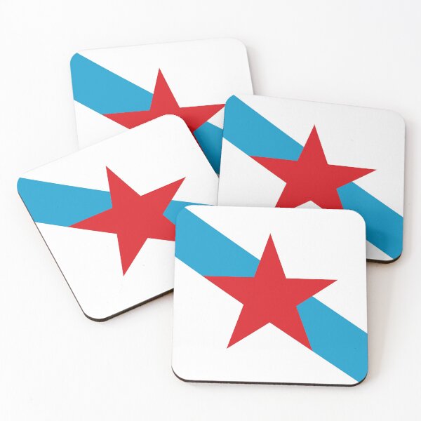 Item preview, Galicia Estreleira Flag designed and sold by Phesoj.