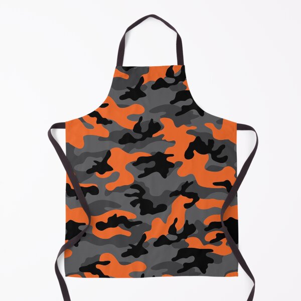 Artikelvorschau, Orange Neon and Grey Camo Camouflage Pattern entworfen und verkauft von digitalvintage.