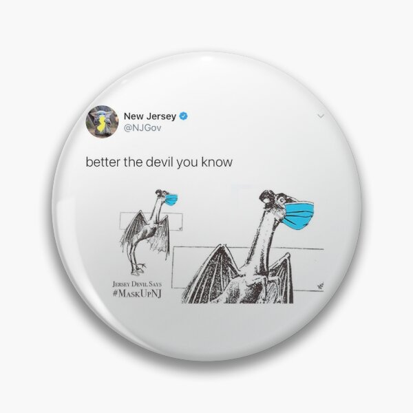 Item preview, nj gov better the devil you know tweet designed and sold by allieandnora.