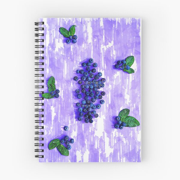 Item preview, Juicy Blueberries Marker Sketch - For Fruit Lovers. designed and sold by ColortrixArt.