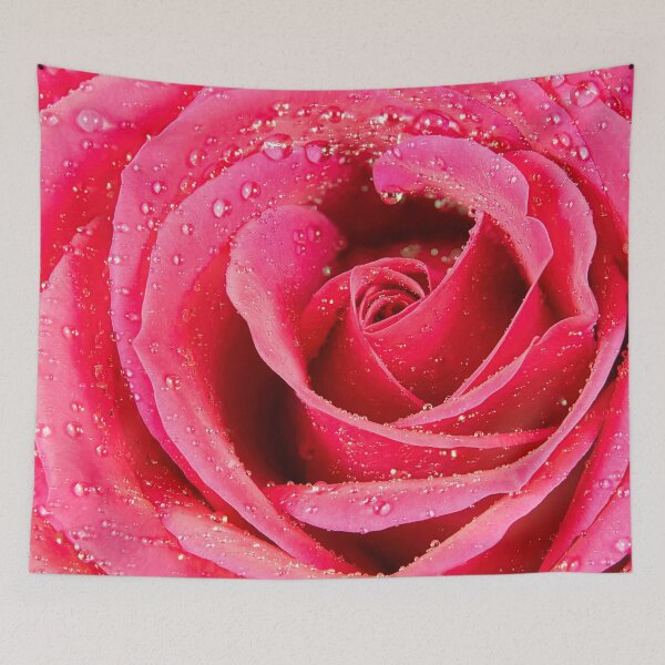 Item preview, Close macro shot of a rose with water drops designed and sold by Graphics By Craig.