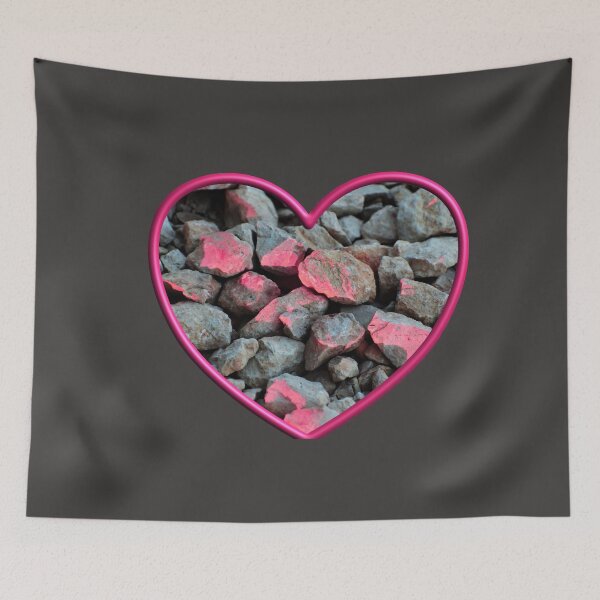 Item preview, My Rocky Heart is Full of Love designed and sold by Digitalcrone.