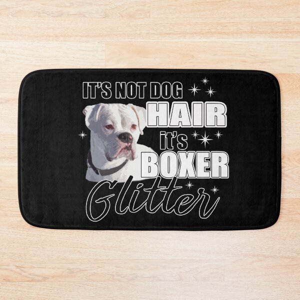 Item preview, White Boxer Dog Glitter designed and sold by 3QuartersToday.