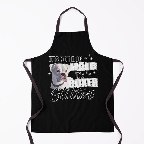 Item preview, White Boxer Dog Glitter designed and sold by 3QuartersToday.