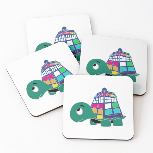 Item preview, TORDIS Box Turtle Rainbow designed and sold by arturekdesign.