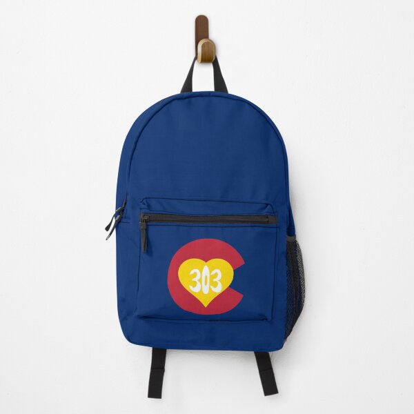 Item preview, Hand Drawn Colorado Heart Flag 303 Area Code designed and sold by itsrturn.
