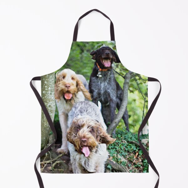Item preview, Spinoni And German Wirehaired Pointer Woodland Adventure by heidiannemorris designed and sold by FOLK ART FUSION by heidiannemorris.