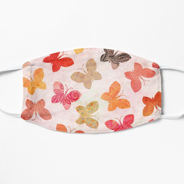 Butterfly Picnic Flat Mask