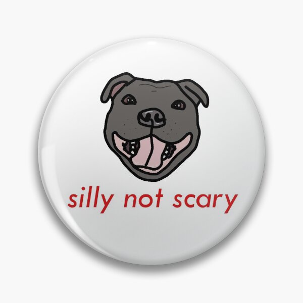 Item preview, Silly not Scary Smiley Staffy designed and sold by staffylove.