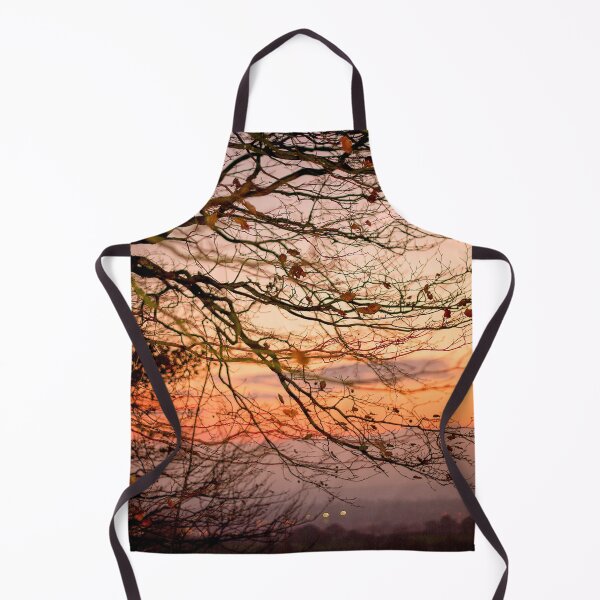 Item preview, Orange Beech Tree Sunset designed and sold by FOLK ART FUSION.