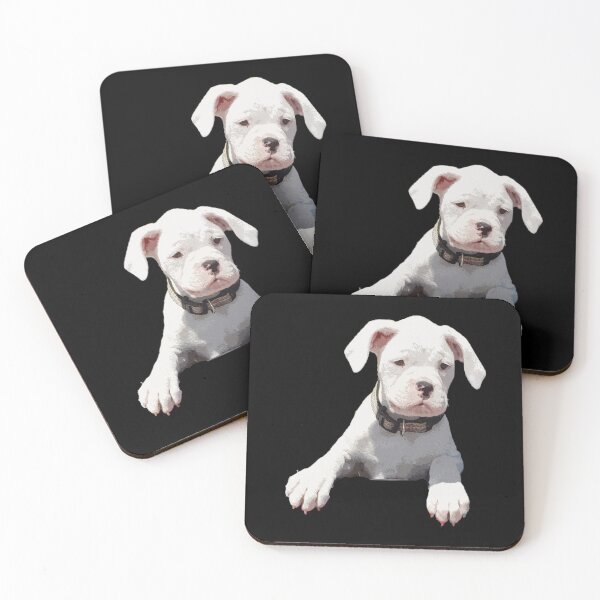 Item preview, Adorable White Boxer Puppy designed and sold by 3QuartersToday.