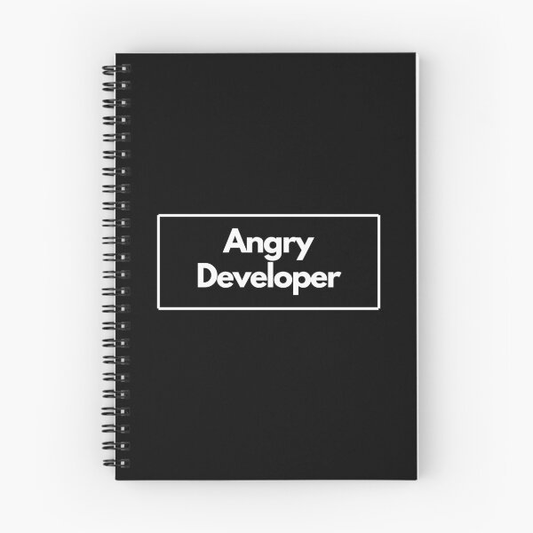 Item preview, Angry Developer designed and sold by BalfrogClothing.