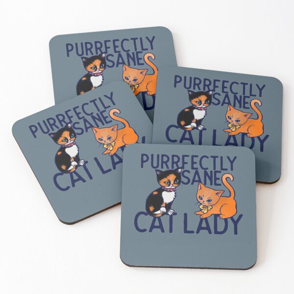 Item preview, Purrfectly Sane Cat Lady designed and sold by FrictionMaxxing.