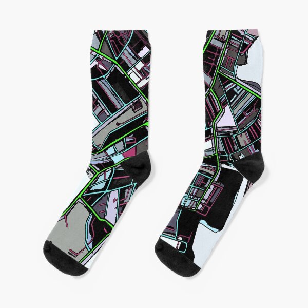 Salem (Black), MA Socks