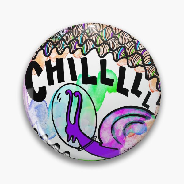 Chill Snail Pin