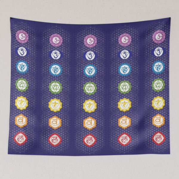 Item preview, 7 Chakras and Flower of Life designed and sold by marcosty.